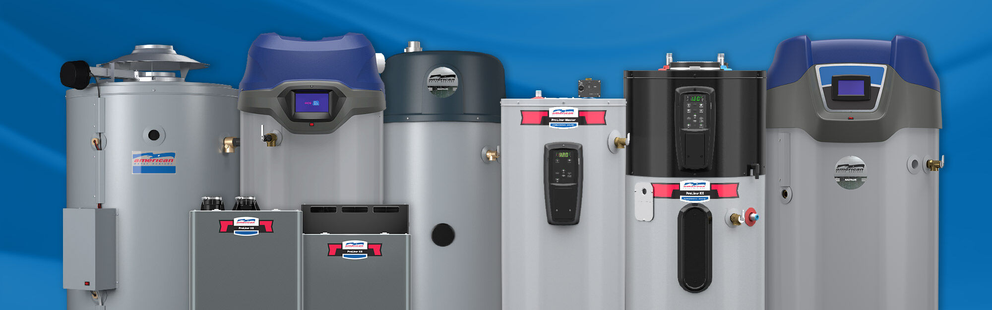 Water heater collage