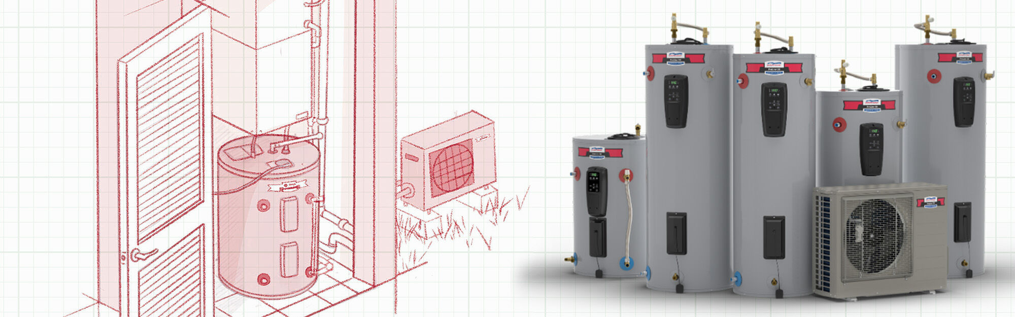 Split System Heat Pump X Water Heaters