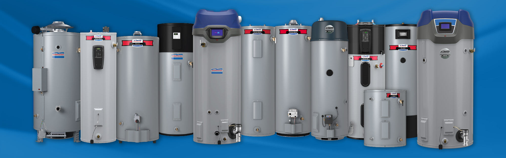 water heater collage