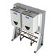 MCO-CRS-24IL-N - Commercial Outdoor Tankless Rack System - Free-Standing In-Line - 398,000 BTUs