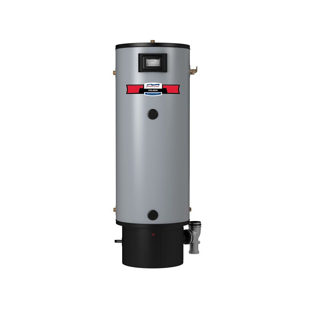 PG10-50-130-2PV - 50-Gallon 130,000 BTU Polaris High-Efficiency Condensing Liquid Propane Water Heater - 10 Year Warranty