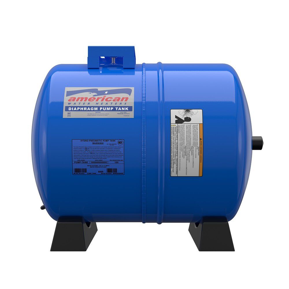 14-Gallon Horizontal Diaphragm Pump Tank