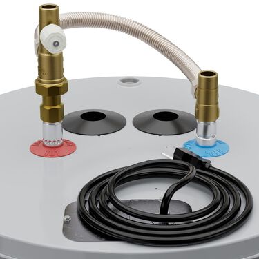 Proline&reg; X Split Heat Pump 48-Gallon Short Water Heater Tank