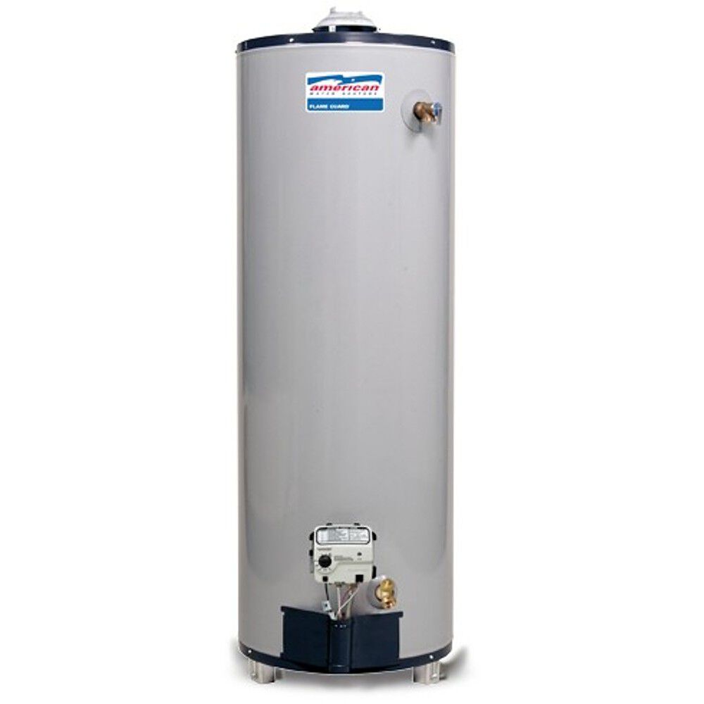 Series Discontinued: BFG122-50T40-3NOV - 50 Gallon 40000 BTU Flame Guard Standard Tall Natural Gas Water Heater - 12 Year Warranty
