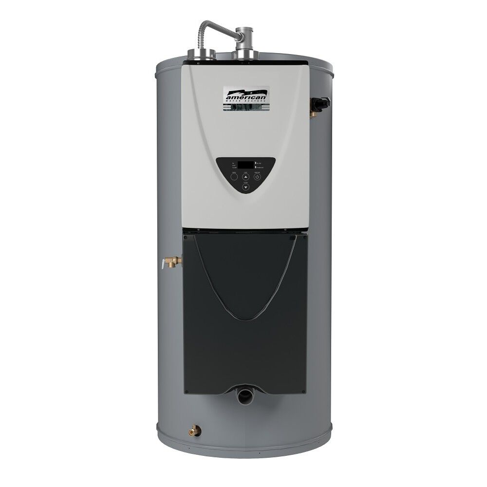 TX1 - Commercial Integrated Tankless on Tank Water Heating System Liquid Propane Water Heater - 199,000 BTUs