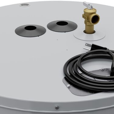 Proline&reg; X Split Heat Pump 50-Gallon Lowboy Water Heater Tank with Top T&P Valve