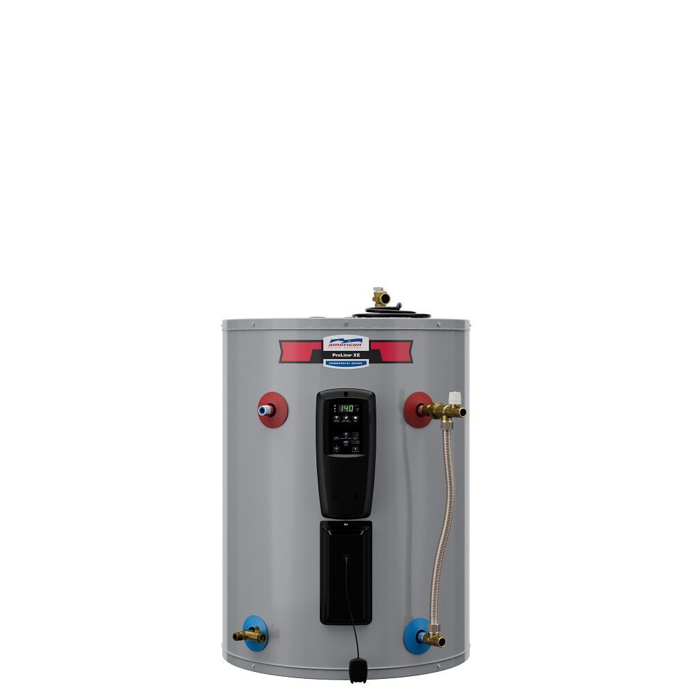 Proline&reg; X Split Heat Pump 50-Gallon Lowboy Water Heater Tank with Top T&P Valve