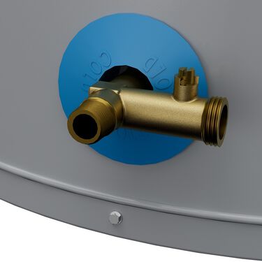 Proline&reg; X Split Heat Pump 50-Gallon Lowboy Water Heater Tank with Top T&P Valve