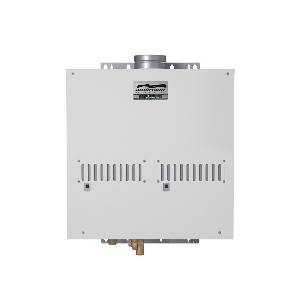 GT-910-NIE - Commercial Non-Condensing Indoor-Outdoor 380,000 BTU Natural Gas Tankless Water Heater - 199,000 BTUs