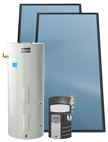 Residential SOLAR ELECTRIC PACKAGE SYSTEMS by American Water Heaters