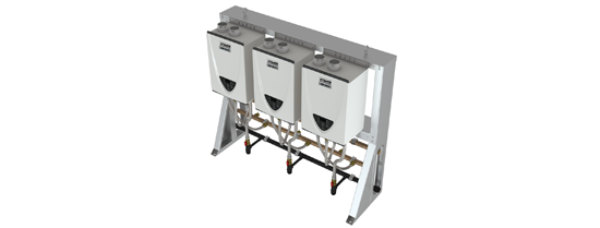 Commercial Tankless Free-Standing Rack Systems