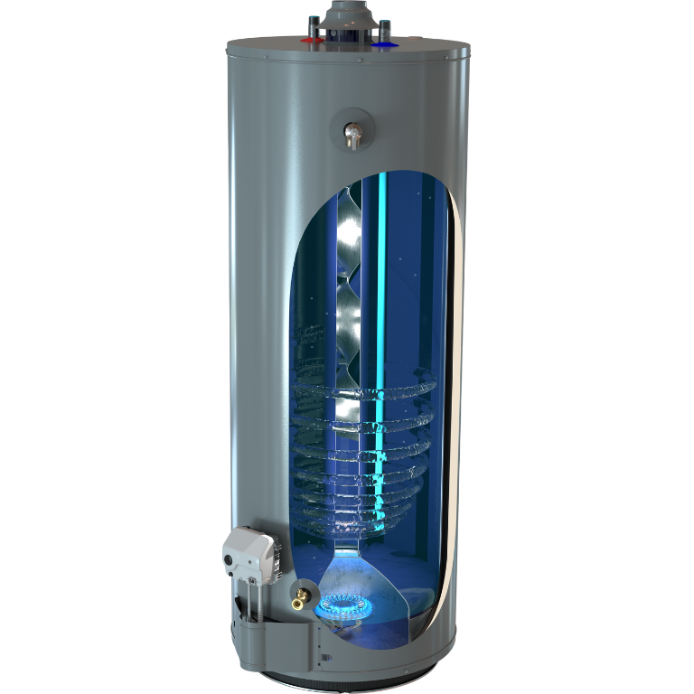 How a Gas Tank Water Heater Works