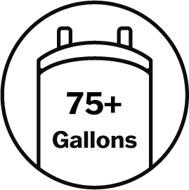 51+ Gallons icon