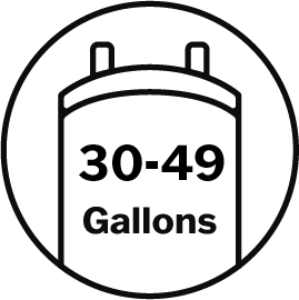 40 Gallons icon